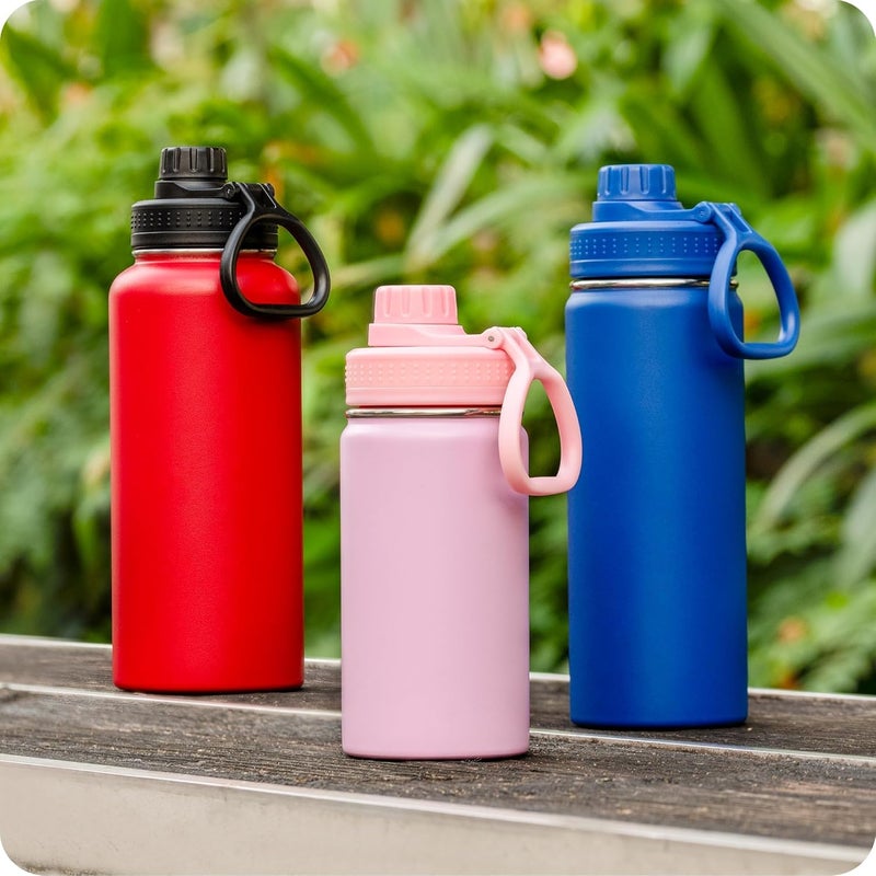 Prurex Replacement Spout Lid for Hydro Flask Wide Mouth Bottles (12/16/18/22/32/40/64oz) – 2.28" Leak-Proof Sports Cap Accessory, Secure Fit - Image 2